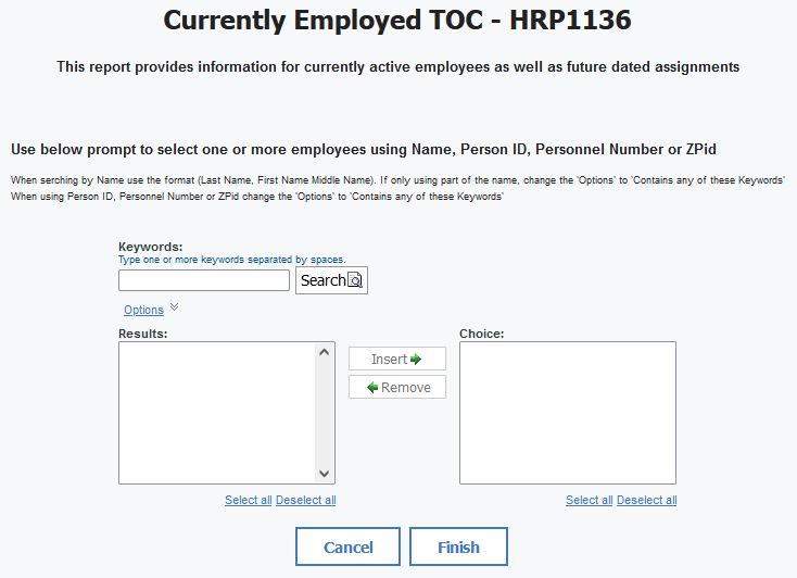 HRP1136 Employee prompt