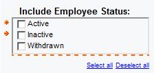 HRP1191 Employee status prompt