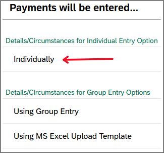 Addtional Pay Individual Submit