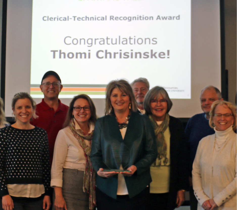 photo of Thomi, last year's CT award winner