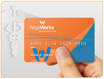 Image of WageWorks debit card.